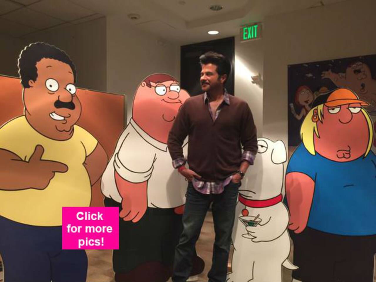Anil Kapoor has a blast working on Family Guy- view pics!