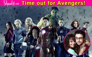 Kangana Ranaut and Imran Khan get day off from Katti Batti shoot to watch Avengers Age Of Ultron!