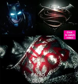 Batman V Superman Dawn Of Justice trailer: Batman promises to make Superman bleed in this leaked promo!