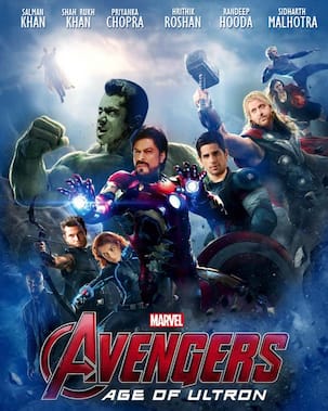 Salman Khan, Shah Rukh Khan,  Priyanka Chopra, Sidharth Malhotra - a look at the desi Avengers!