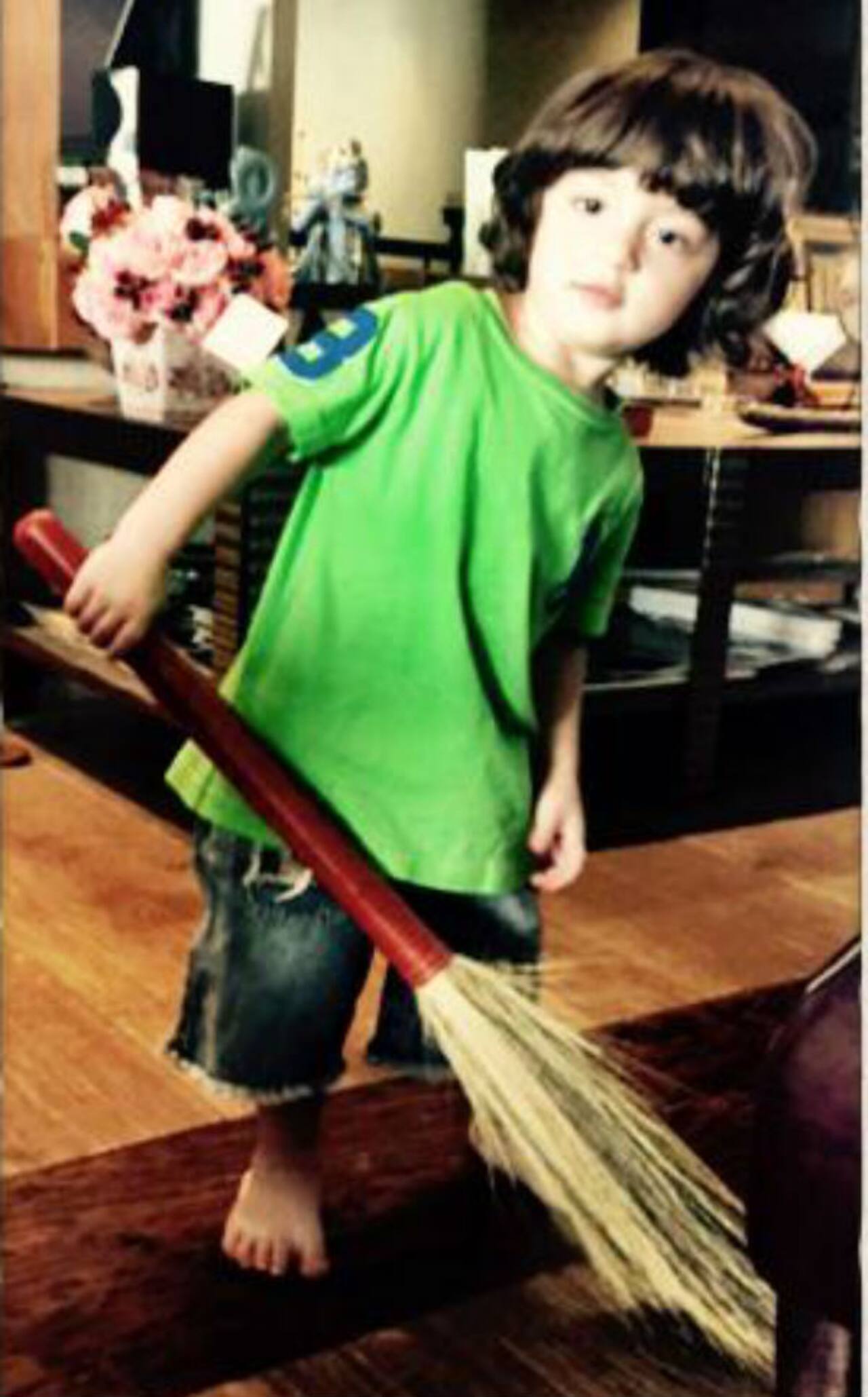 Pic of the day Shah Rukh Khan's little AbRam is the cutest poster boy