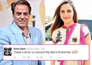 Dharmendra is fit and fine, clarifies daughter Esha Deol