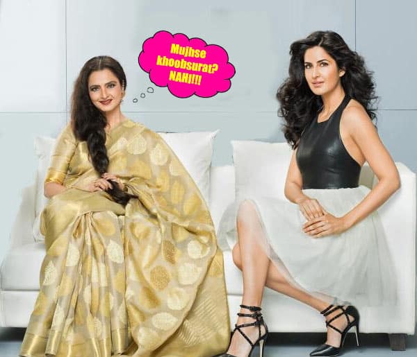 Shocking! Rekha's insecurity about Katrina Kaif's good looks' the reason for her walkout from Fitoor!