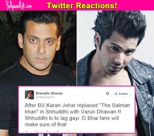 Fans angry about Salman Khan getting replaced by Varun Dhawan in Shhuddhi!