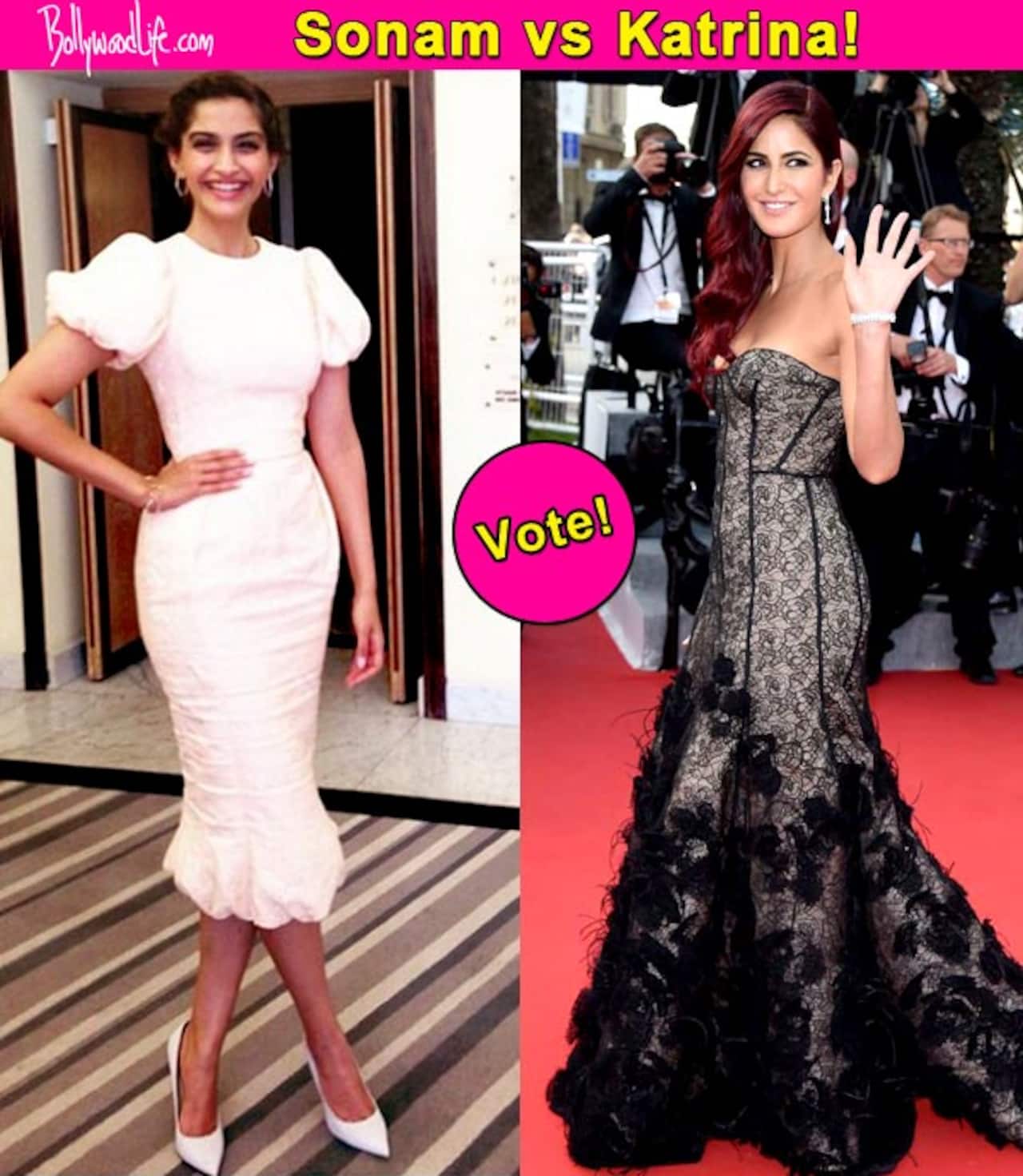 Sonam Kapoor or Katrina Kaif: Whose Day 1 look at Cannes 2015 did you like better? Vote!