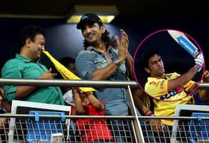 Sushant Singh Rajput attends MS Dhoni's IPL match - view pic!