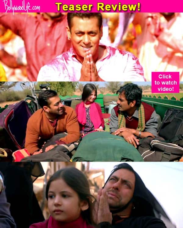Bajrangi Bhaijaan teaser review: Salman Khan's simplicity as the little  girl's messiah will win you over! - Bollywood News & Gossip, Movie Reviews,  Trailers & Videos at 
