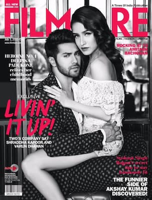 Varun Dhawan and Shraddha Kapoor's latest magazine cover is ELECTRIC!