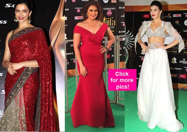 IIFA 2015: Deepika Padukone, Jacqueline Fernandez, Shriya Saran walk the green carpet!