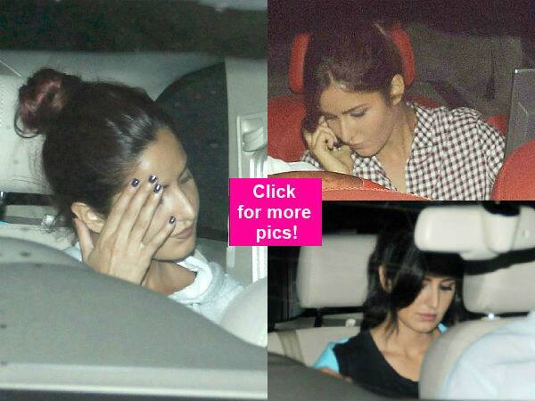 5 pictures that prove Katrina Kaif is a photographer's nightmare when spotted in a&nbsp;car!