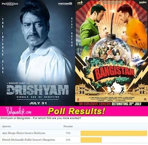 Fans Speak: Ajay Devgn-Shriya Saran's Drishyam a better watch than Riteish Deshmukh-Pulkit Samrat's Bangistan!
