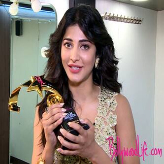 Shruti Haasan wins Most Popular South Celeb: BollywoodLife Film Awards 2015
