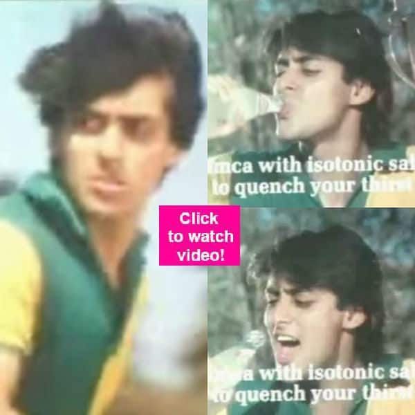Did you know this was Salman Khan's first ever television commercial? Watch&nbsp;video!