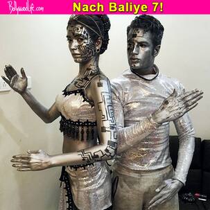 Nach Baliye 7: Karishma Tanna and Upen Patel turn robots - view pics!