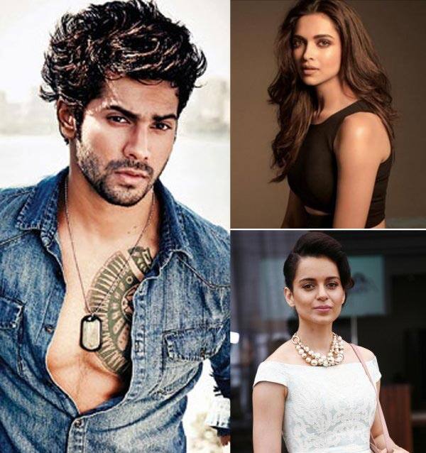 Kangana Ranaut and Deepika Padukone inspired me to do Badlapur, says Varun Dhawan