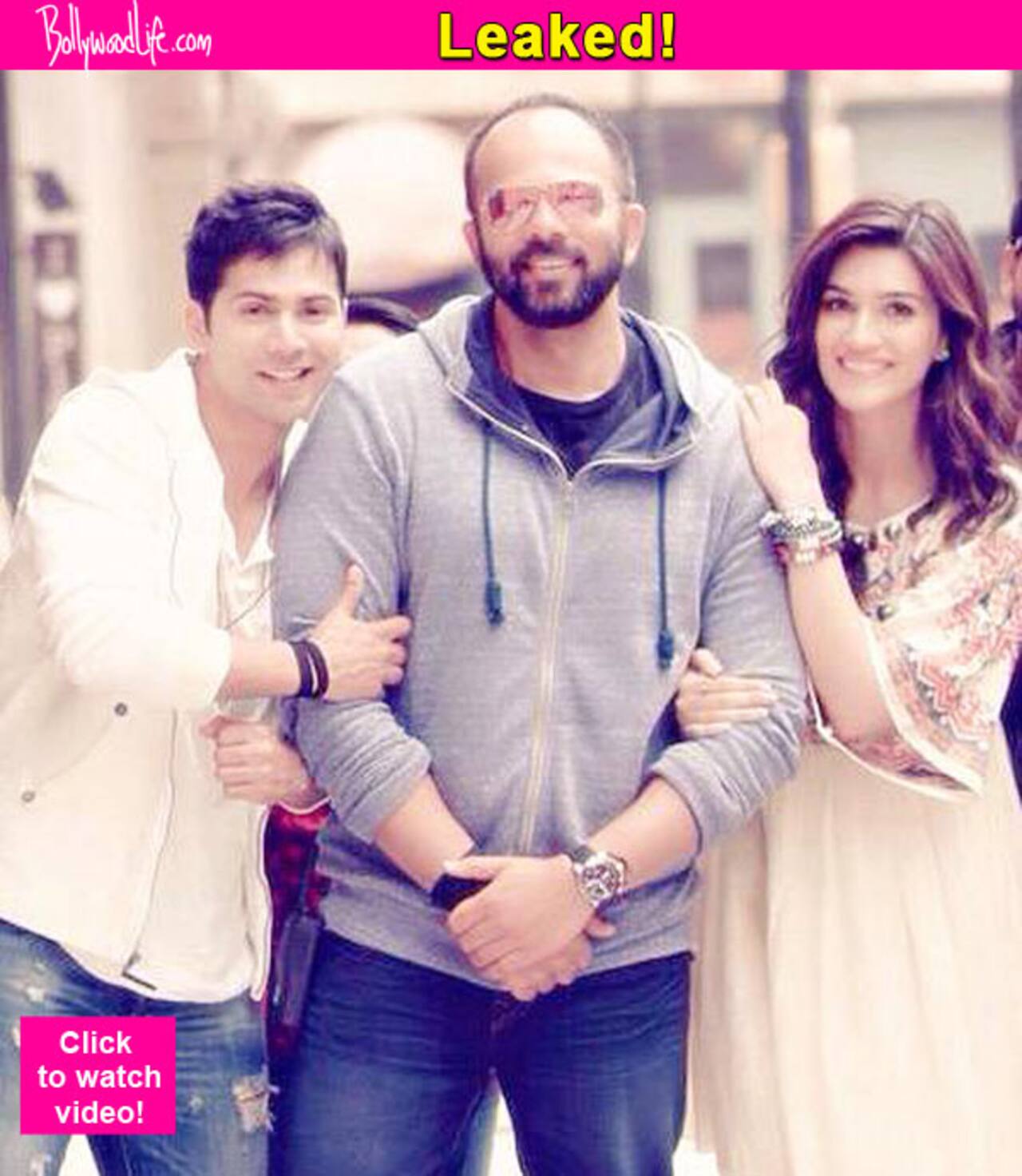 Varun Dhawan and Kriti Sanon's Dilwale song Lut gaya pyar mein LEAKED