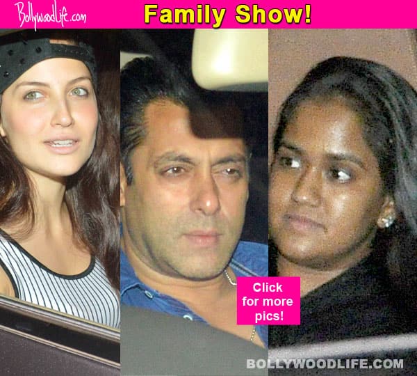The Khan family attends special screening of Salman Khan's Bajrangi Bhaijaan; view&nbsp;pics