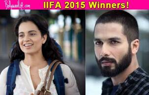 IIFA 2015 complete winners list: Shahid Kapoor and Kangana Ranaut walk away with the trophies!