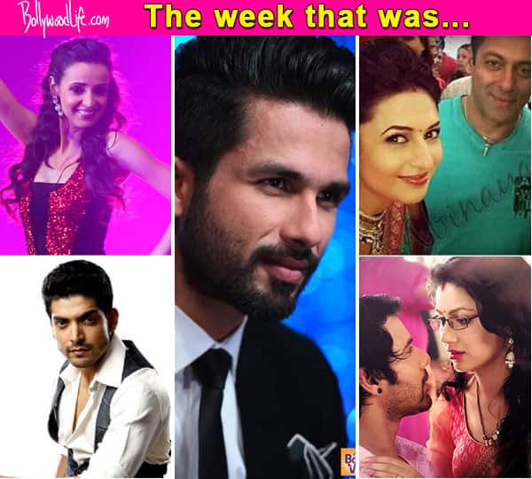 Shahid Kapoor, Salman Khan, Sanaya Irani, Gurmeet Choudhary - Meet the top 5 news makers of the&nbsp;week!