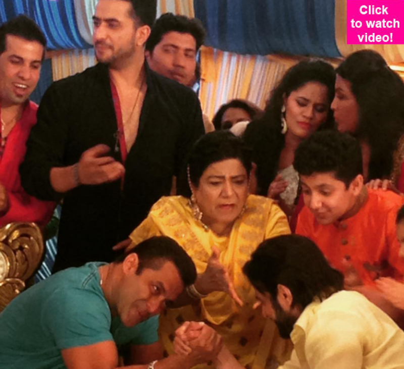 Yeh Hai Mohabbatein: Salman Khan or Raman, whom do you wish to see win the arm wrestling match? Vote!