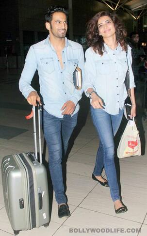 Karishma Tanna and Upen Patel’s matching clothes made us go NAY instead of YAY!
