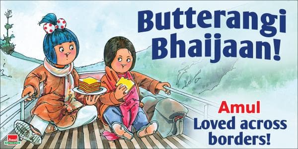 Amul's new ad on Bajrangi Bhaijaan is the CUTEST ode to Salman Khan's  blockbuster! - Bollywood News & Gossip, Movie Reviews, Trailers & Videos at  