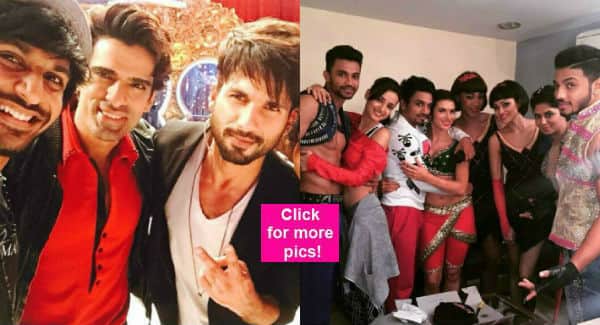 Jhalak Dikhhla Jaa Reloaded: Shahid Kapoor, Sanaya Irani and Shamita Shetty are bonding BIG time off-stage- view&amp;nbsp;pics!