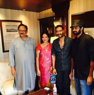 When Baahubali's Prabhas met Drishyam's Ajay Devgn...