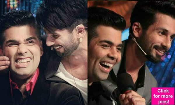 Jhalak Dikhhla Jaa Reloaded: 5 pics that highlight Shahid Kapoor and Karan Johar's Shandaar' friendship- view&amp;nbsp;pics!