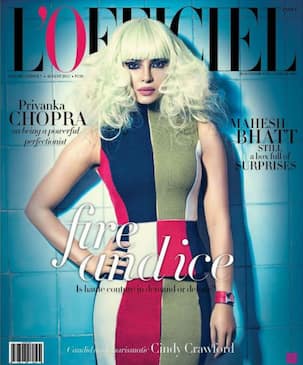 WHOA! Priyanka Chopra channels her inner Lady Gaga for this magazine cover!