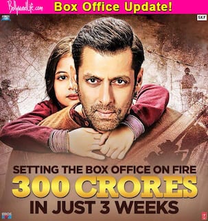 Bajrangi Bhaijaan box office collection: The Salman Khan film crosses Rs 300 crore, next stop Aamir Khan’s PK?