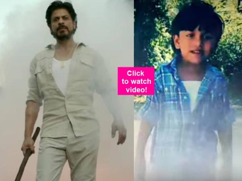 Watch mini Shah Rukh Khan killing it with his stylish antics as Chotta ...