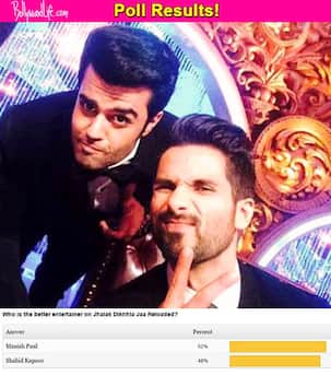Manish Paul is a better entertainer than Shahid Kapoor on Jhalak Dikhhla Jaa Reloaded, claim fans