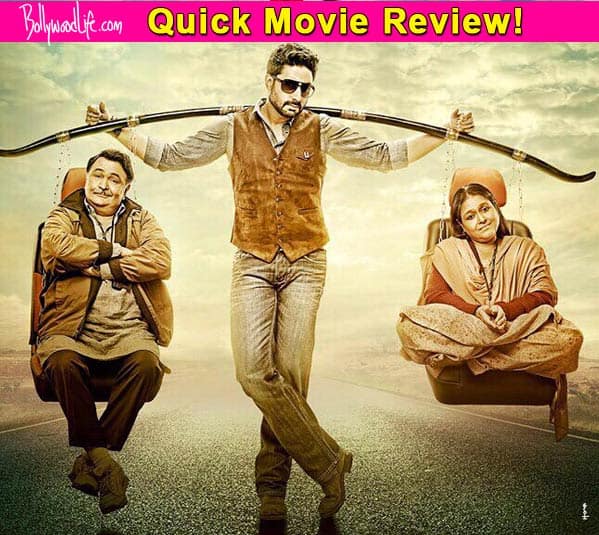 All Is Well quick movie review This Abhishek BachchanRishi Kapoor