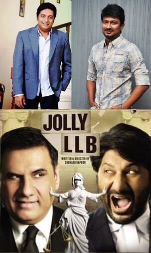 Udhyanidhi Stalin-Prakash Raj to play Arshad Warsi-Boman Irani in Jolly LLB Tamil remake