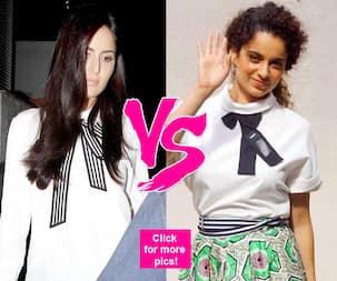 Katrina Kaif or Kangana Ranaut - Whose bow game is on point?
