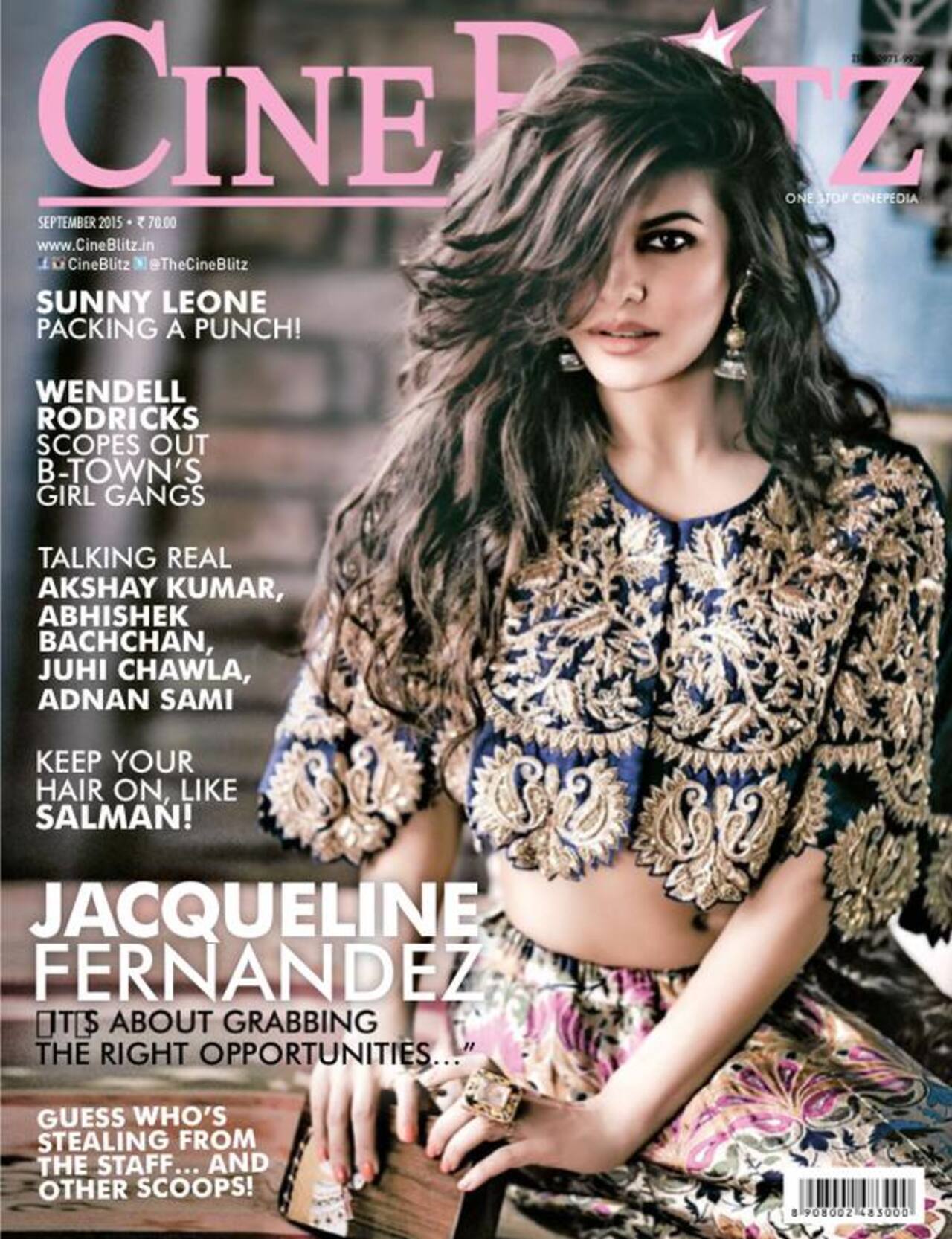 Jacqueline Fernandez looks like the perfect desi dream on her new magazine cover - view pics!