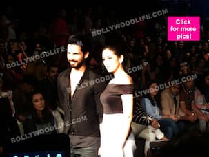 Lakme Fashion Week Winter/Festive 2015: Shahid Kapoor and Mira Rajput attend Masaba Gupta's show!
