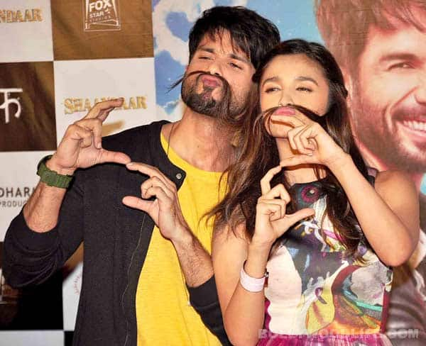 Alia Bhatt and Shahid Kapoor's Shaandaar chemistry will make go AWW