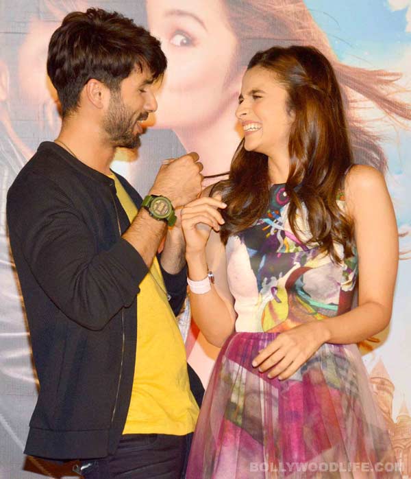 Alia Bhatt and Shahid Kapoor's Shaandaar chemistry will make go AWW