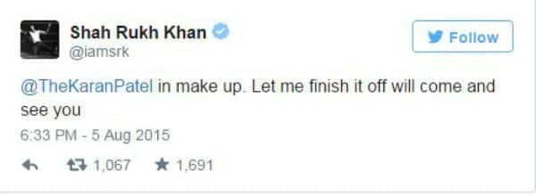 srk tweet