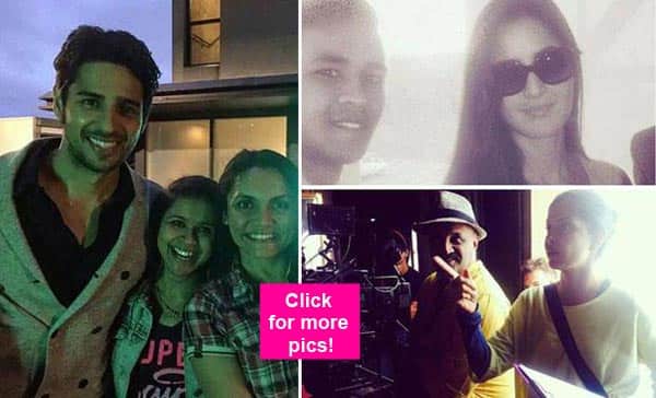 LEAKED pics of Katrina Kaif and Sidharth Malhotra from the sets of Baar Baar Dekho