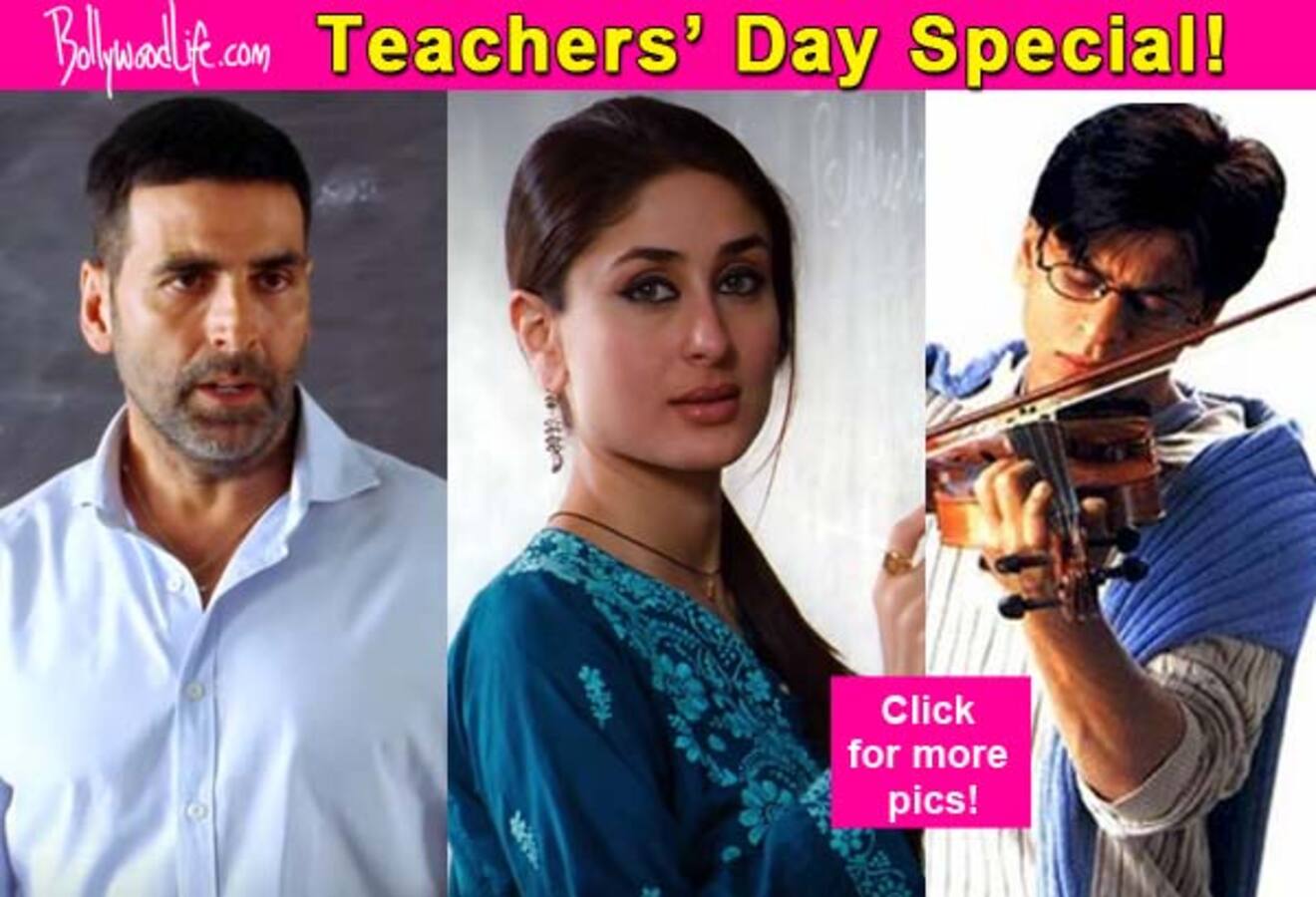 When Shah Rukh Khan, Akshay Kumar and Kareena Kapoor played teachers and it got really hot really fast!
