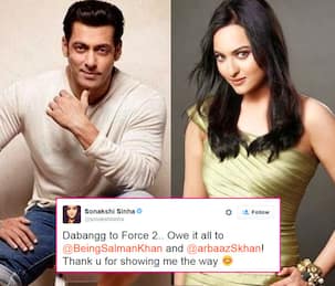 Sonakshi Sinha credits her sucess to Salman Khan!