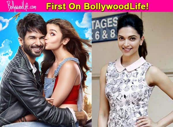 Deepika Padukone to unveil the second song from Shahid Kapoor and Alia Bhatt's Shaandaar?