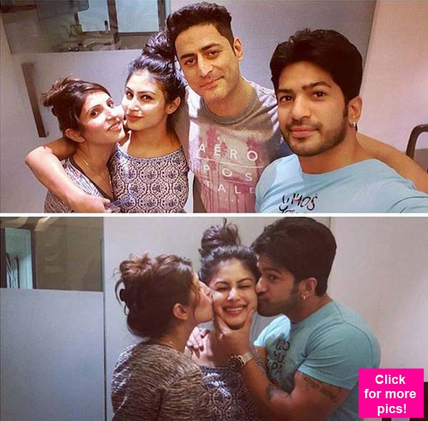 Mouni Roy celebrates her birthday with boyfriend Mohit Raina- view&nbsp;pics!