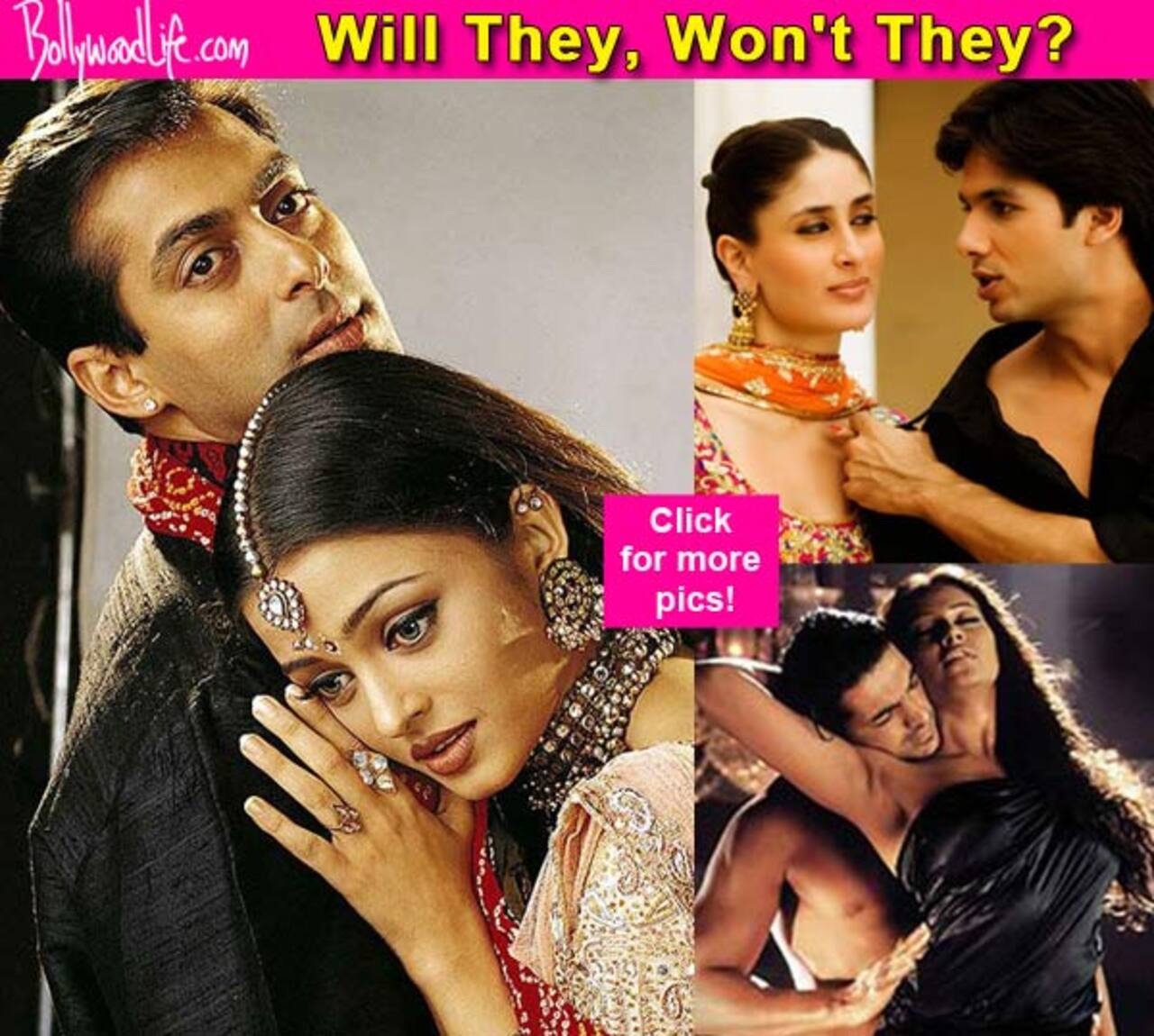 Salman Khan - Aishwarya Rai Bachchan, Shahid Kapoor - Kareena Kapoor Khan - 7 couples we LOVE to see back on screen again!