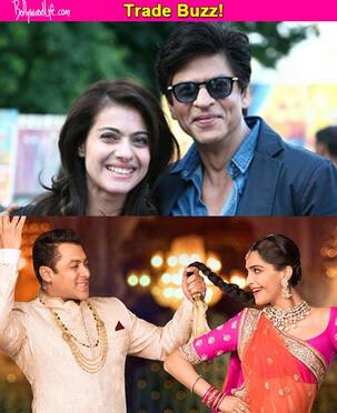 Rs 1000 crore! That's the amount riding on Shah Rukh Khan's Dilwale, Salman Khan's Prem Ratan Dhan Payo, Tamasha and Bajirao Mastani!