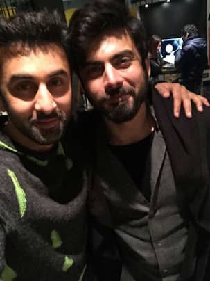 Fawad Khan's picture with Ranbir Kapoor from the sets of Ae Dil Hai Mushkil will MELT you!