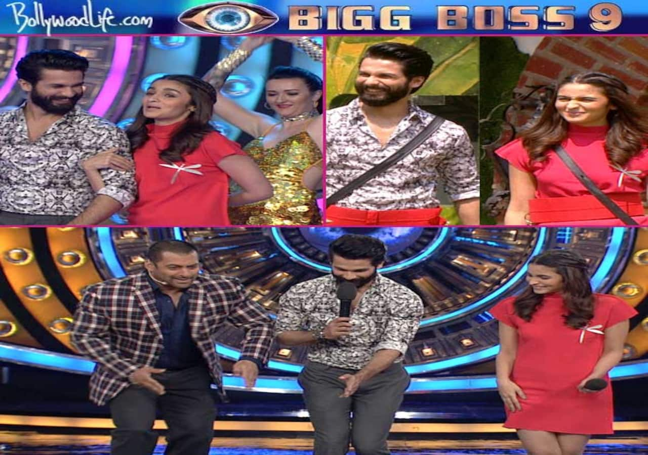 Bigg Boss 9 episode 6: Salman Khan hosts Shaandaar couple Alia Bhatt and  Shahid Kapoor on his show, Rimi Sen and Suyyash Rai declared safe, Keith  Sequeira and Mandana Karimi voted the